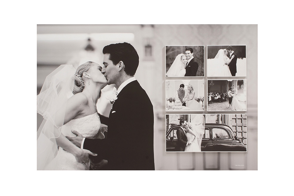 BW Wedding 21215 Collage Photo Frame